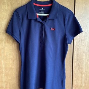Talbots polo shirt, Navy, size M
